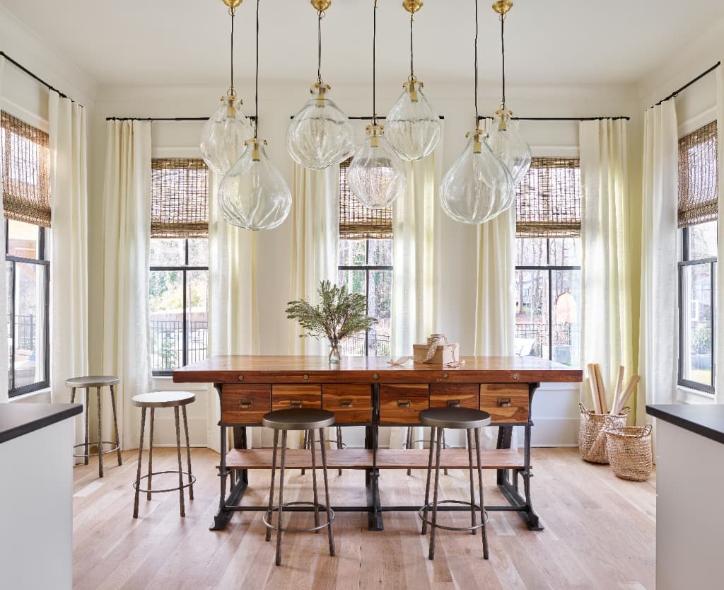 Moodboard canvas with interior design selections